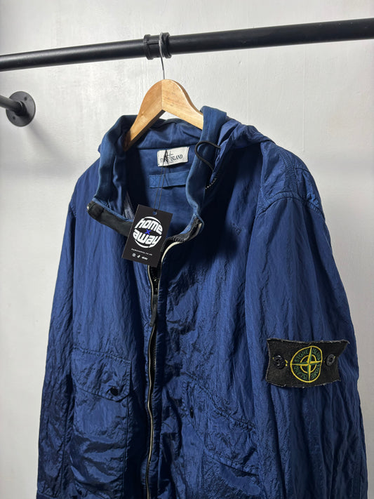 Stone Island 2012 S/S Blue Nylon Metal Jacket - XXL