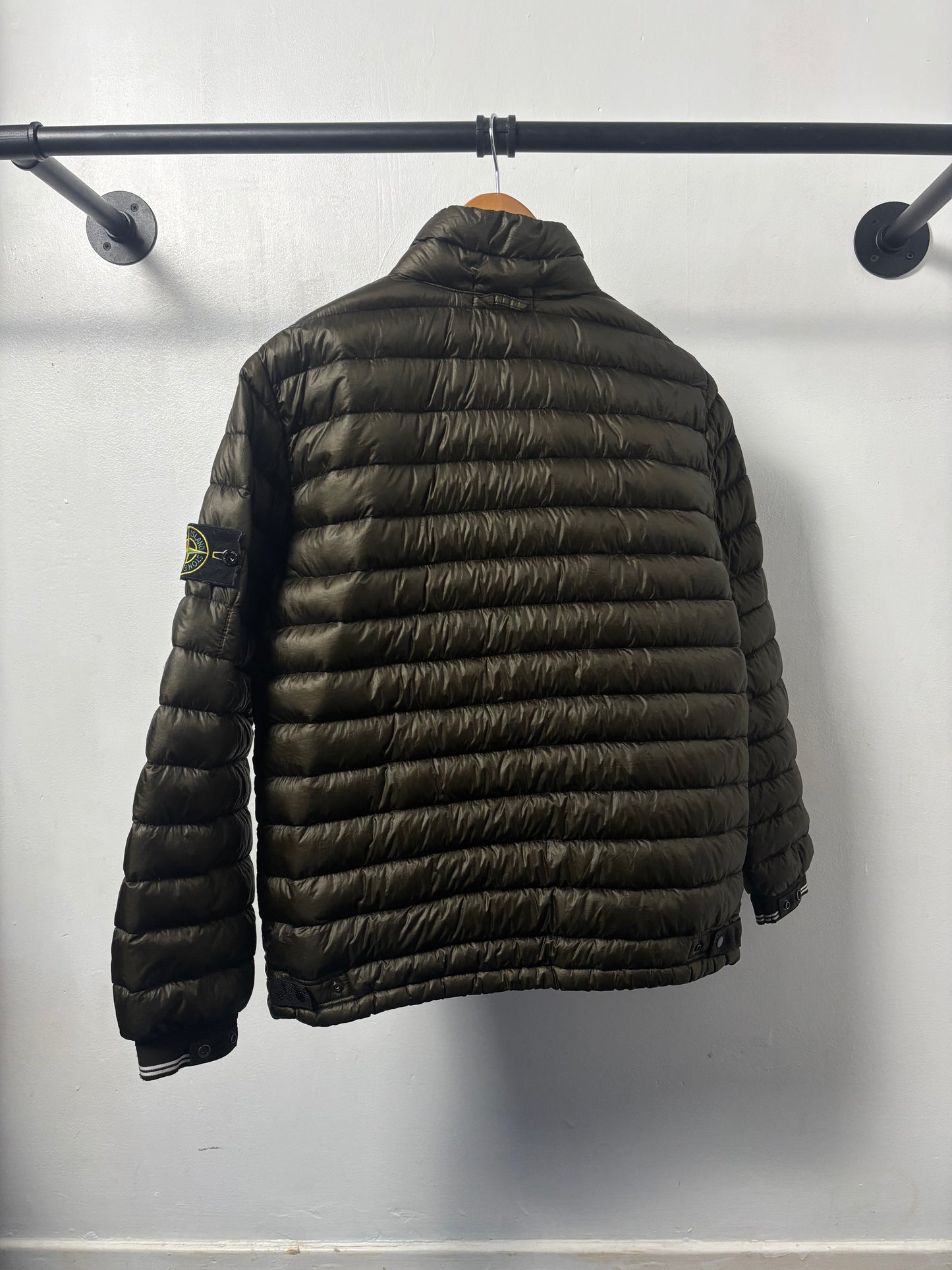 Stone Island 2012 A/W Green Micro Down Jacket - M