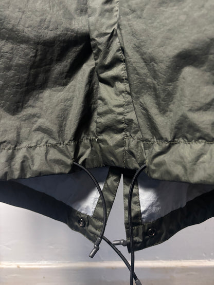 Stone Island 2020 S/S Khaki Green Membrana 3L TC Hooded Parka - M