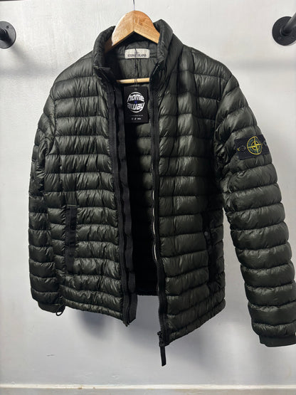 Stone Island 2015 A/W Green Micro Down Jacket - M