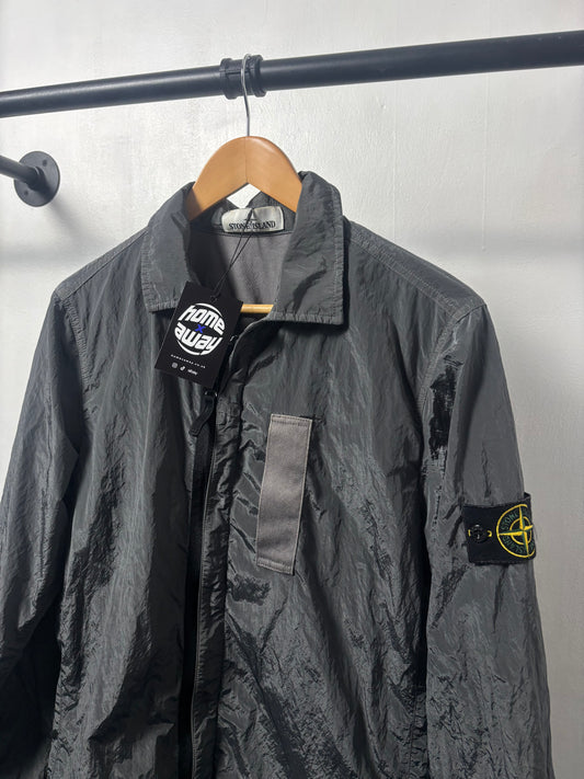 Stone Island 2017 A/W Green Nylon Metal Overshirt - S