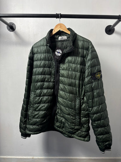Stone Island 2014 S/S Green Micro Down Jacket - XL