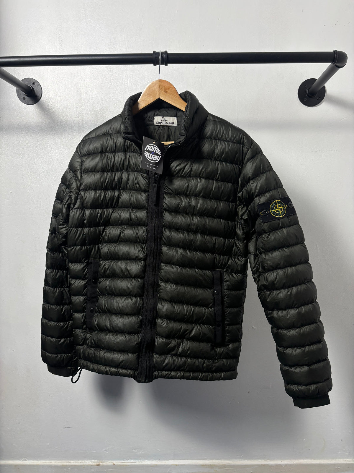 Stone Island 2015 A/W Green Micro Down Jacket - M