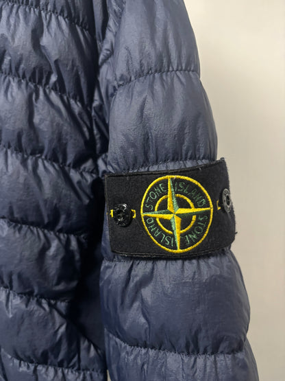 Stone Island 2017 A/W Navy Micro Yarn Down Jacket - L
