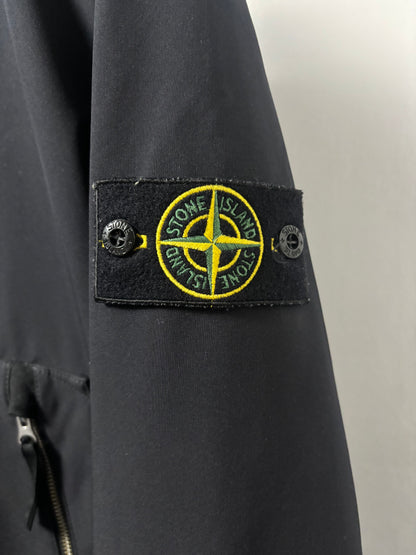 Stone Island 2021 S/S Navy Soft Shell-R Jacket - L