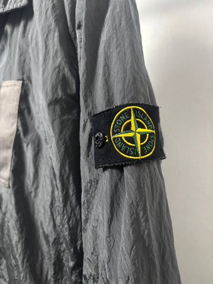 Stone Island 2017 A/W Green Nylon Metal Overshirt - S