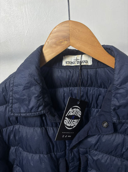 Stone Island 2017 A/W Navy Micro Yarn Down Jacket - L