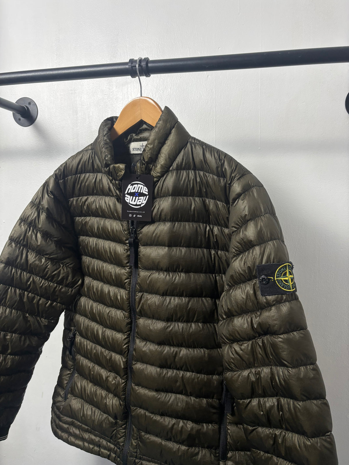 Stone Island 2012 A/W Green Micro Down Jacket - M