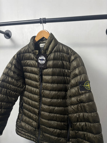 Stone Island 2012 A/W Green Micro Down Jacket - M