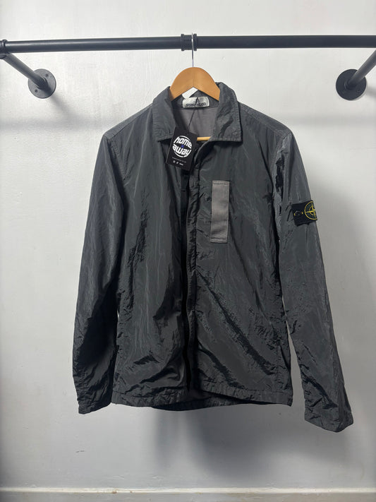 Stone Island 2017 A/W Green Nylon Metal Overshirt - S