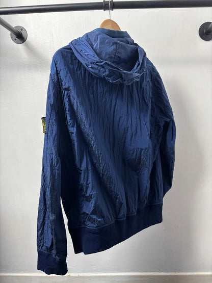 Stone Island 2012 S/S Blue Nylon Metal Jacket - XXL