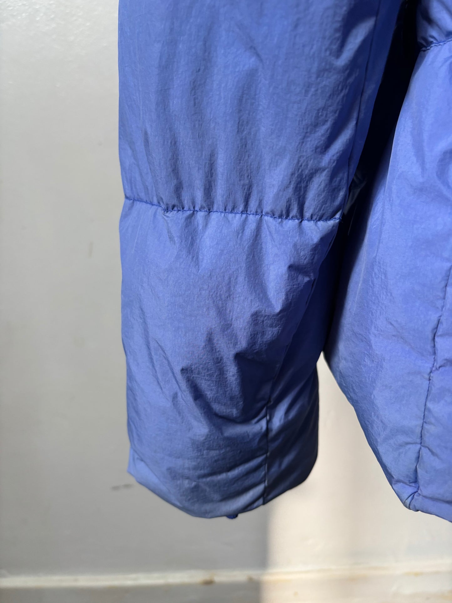 Stone Island 2021 A/W Blue Crinkle Reps Down Jacket - L