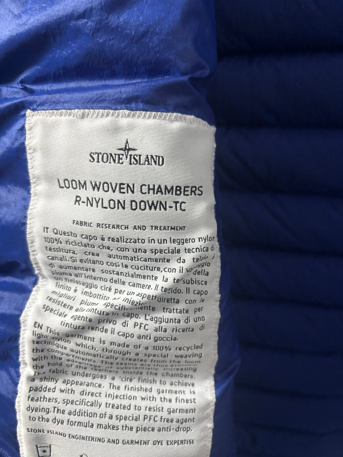 Stone Island 2023 A/W Micro Down Jacket Hooded - M