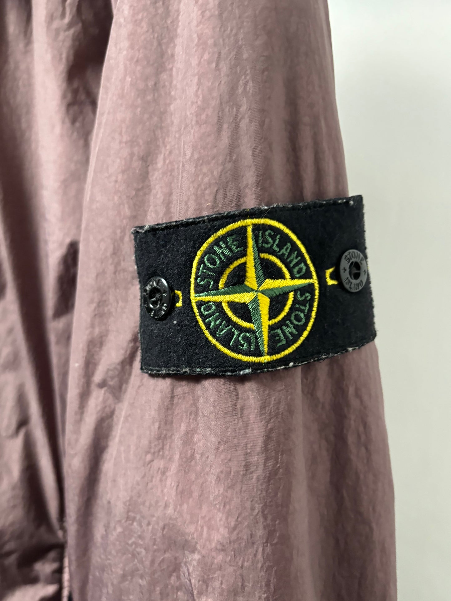 Stone Island 2018 A/W Rose Garment Dyed Crinkle Reps Jacket - S