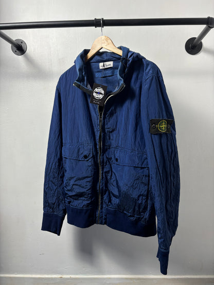 Stone Island 2012 S/S Blue Nylon Metal Jacket - XXL