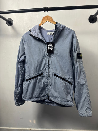 Stone Island 2019 A/W Sky Blue Crinkle Reps Jacket - M