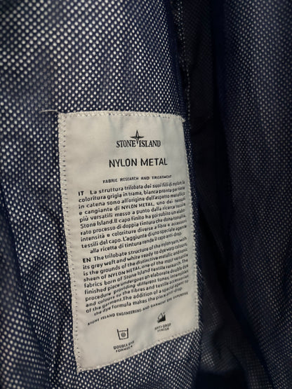Stone Island 2012 S/S Blue Nylon Metal Jacket - XXL