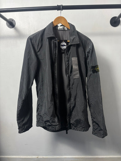 Stone Island 2017 A/W Green Nylon Metal Overshirt - S