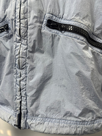 Stone Island 2019 A/W Sky Blue Crinkle Reps Jacket - M