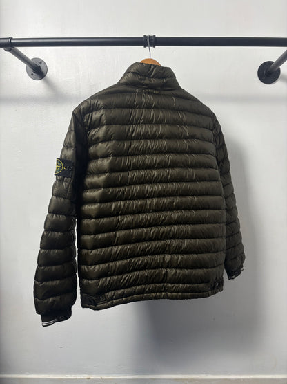 Stone Island 2012 A/W Green Micro Down Jacket - M