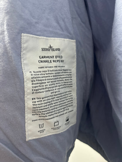 Stone Island 2019 A/W Sky Blue Crinkle Reps Jacket - M