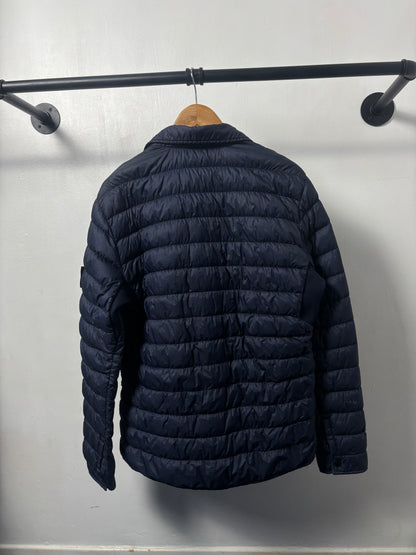 Stone Island 2017 A/W Navy Micro Yarn Down Jacket - L