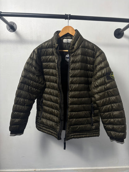Stone Island 2012 A/W Green Micro Down Jacket - M