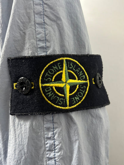 Stone Island 2019 A/W Sky Blue Crinkle Reps Jacket - M