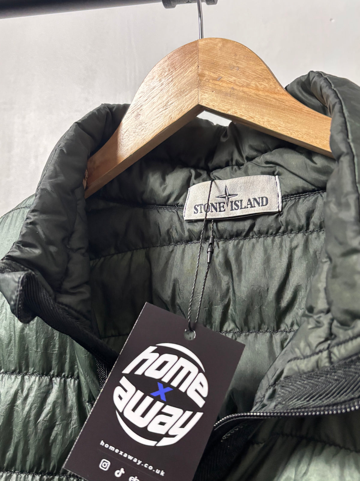 Stone Island 2014 S/S Green Micro Down Jacket - XL