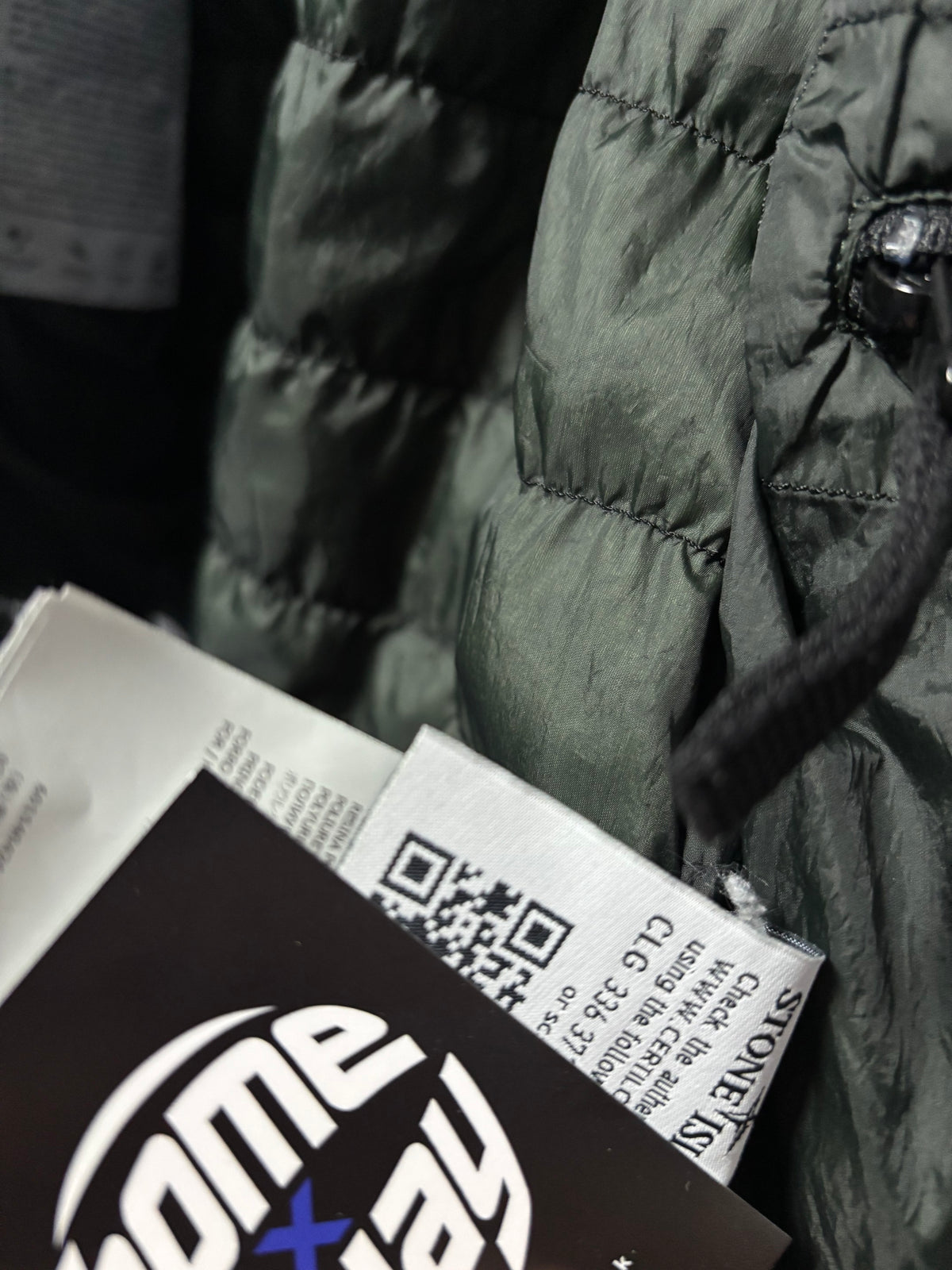Stone Island 2014 S/S Green Micro Down Jacket - XL