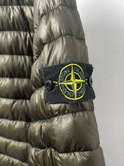 Stone Island 2012 A/W Green Micro Down Jacket - M