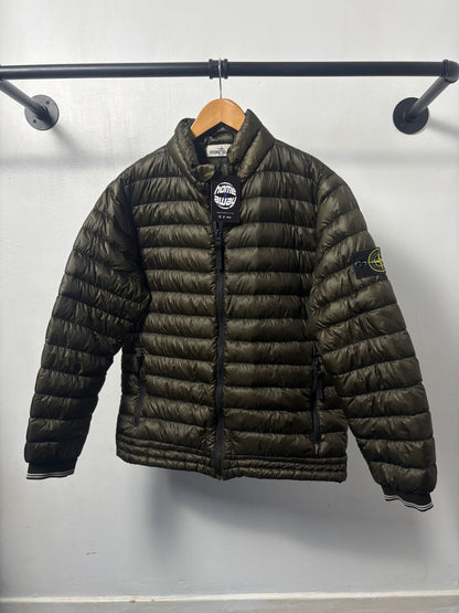 Stone Island 2012 A/W Green Micro Down Jacket - M