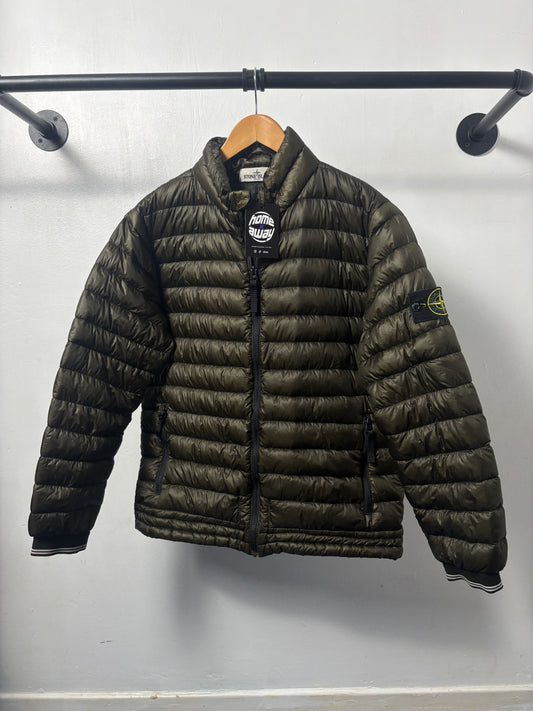 Stone Island 2012 A/W Green Micro Down Jacket - M