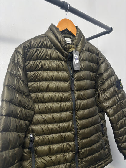 Stone Island 2012 A/W Green Micro Down Jacket - M